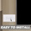 Wall Plate Cord Hider Brushed Pass-Through Outlet Cover 1 4