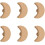 Wooden Cabinet Knobs Star Cloud Design 6 pcs 1