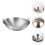 Stainless Steel Round Bottom Wok with 2 Loop Handles 8