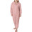 Kids Hooded Zip-Up Jumpsuit with Pockets Solid Color 3