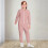 Kids Hooded Zip-Up Jumpsuit with Pockets Solid Color 5