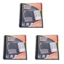 Witspace Poly Project Organizer with Spiral Binder