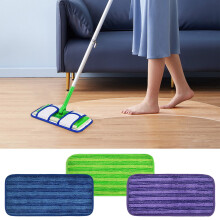 Microfiber Mop Replacement Pad Washable Blue 1 Pack