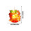 AuroraX LED Mini Christmas Lights Warm White with Suction 6
