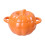 Pumpkin-Shaped Cast Iron Dutch Oven with Lid 2