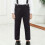 Boys' School Uniform Pants Black Wrinkle-Resistant 8