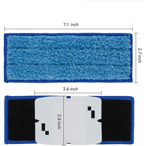 Microfiber Mop Pads Replacement for iRobot Braava Jet 240 2