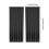 Semi-Sheer Curtains Black Light Filtering 52x84 in 2 Panels 4