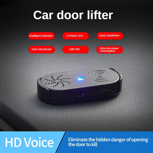 Smart Sensor Alarm for Car Doors with Voice Notifications