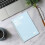 B5 Coil Notebook Unruled 120gsm Portable Plastic Cover 5