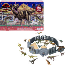 Jurassic World Advent Calendar, 24 Days, 19 Mini Dinosaurs