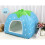 Pet Dome Tent Cotton Sponge Acid Blue 1 Pack 1