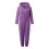 Fleece-Lined Romper Suit with Cat-Eared Hood for Kids 3-12 2