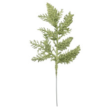 Gold Glitter Faux Cedar Sprigs 12 pcs