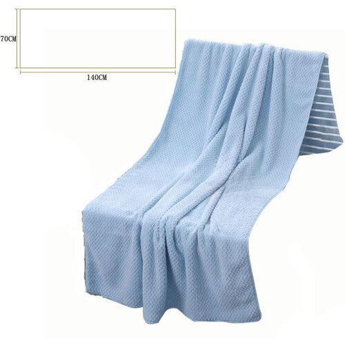 Pink Bath Towels Ultra-Soft Absorbent Quick-Drying 2-Pack 1