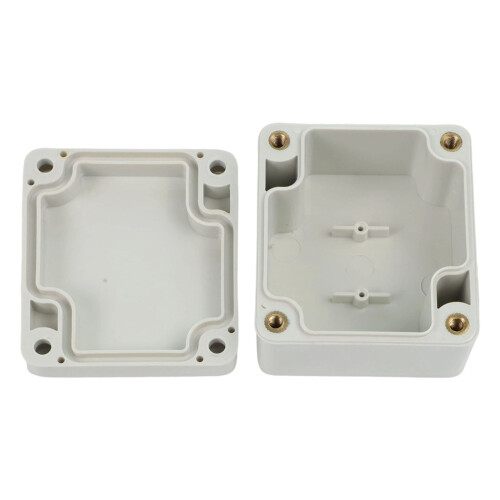 White ABS Electronics Project Box Waterproof Outdoor 1