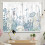 Nautical Ocean Kitchen Curtains Turtle Coral Seashell 3