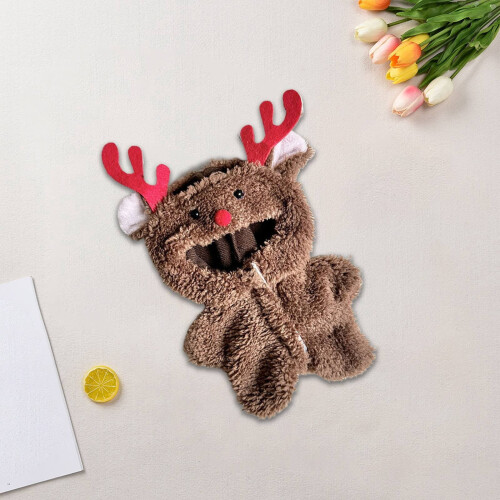 17cm Doll Clothes Cute Deer Outfit Soft Plush 1