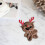 17cm Doll Clothes Cute Deer Outfit Soft Plush 7