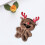 17cm Doll Clothes Cute Deer Outfit Soft Plush 5