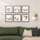 Square Picture Frame Black 11x11 Inch 1 Pack 2