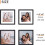 Square Picture Frame Black 11x11 Inch 1 Pack 3