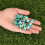 Golf Iron Ferrules Colorful Striped 0.35in 0.37in 8