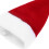 Miniature Velvet Hat Lollipop Covers Red White 6-Pack 3