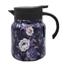 Stainless Steel Teapot with Infuser 34 oz Vintage Floral