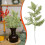 Gold Glitter Faux Cedar Sprigs 12 pcs 2