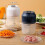 Electric Garlic Chopper Portable USB Rechargeable Mincer 8
