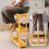 Slim 3-Layer Rolling Storage Cart with Wheels 5