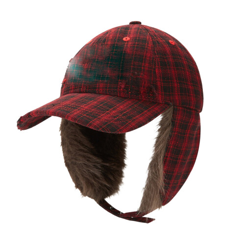 Kingfansion Winter Earflap Hat Polyester Outdoor Cold 1