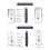 Wireless Rechargeable Doorbell Intercom 1000m Range 7