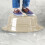 Washbasin Dish Tub Round Transparent Sturdy Large 6