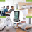 Wireless Refrigerator Thermometer with 2 Sensors Digital 7