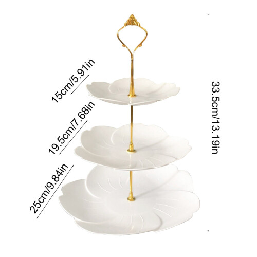 3-Layer Cupcake Rack Dessert Tower Tray 2