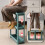 Slim 3-Layer Rolling Storage Cart with Wheels 5