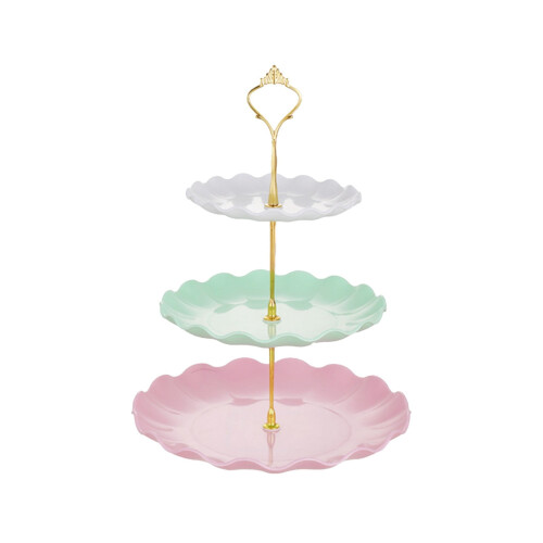 3-Layer Cupcake Rack Dessert Tower Tray 1