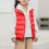 Kids Casual Boat-Neck Puffer Vest Winter Fall Size 9 6
