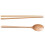 Portable Bamboo Chopsticks and Spoon Set 1 Set 1