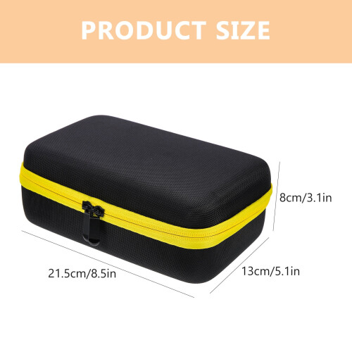 Audio Recorder Bag Black EVA Oxford Rectangular 1 Set 1