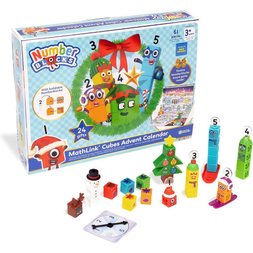Learning Resources Numberblocks Mathlinks Cubes Advent Calendar