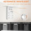 Wall Outlet Extender with Shelf Night Light 3 USB 1 USB-C 2