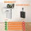 Wall Outlet Extender with Shelf Night Light 3 USB 1 USB-C 4