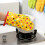 Oven Gloves Heat Resistant Thick Dot Mitts 2 Pcs Red 4