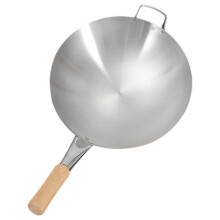 Stainless Steel Wok Pan Traditional Multipurpose 1