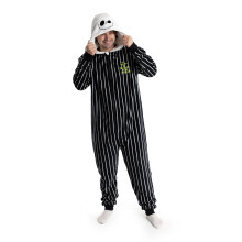 (Large) Disney The Nightmare Before Christmas Onesie (Unisex Black)