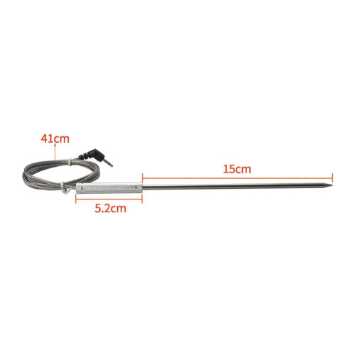 Meat Probe Replacement for Thermopro TP-17 TP27 20.5 cm 2