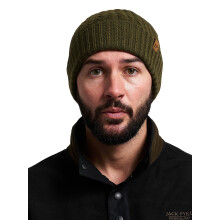 JACK PYKE Merino Wool Beanie Bob Hat Green